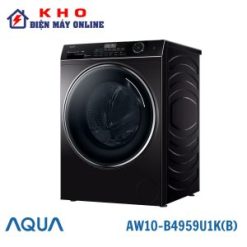 Máy giặt Aqua AW10-B4959U1K(B) | 10kg cửa ngang Inverter