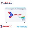 Tủ đông Sanaky VH-4099A2KD | 305L 1 ngăn đông 2 cánh, mặt kính