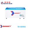 Tủ đông Sanaky VH-6899K3 | 437L, 1 ngăn 2 cánh, mặt kính cong