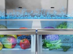 Tủ lạnh Electrolux Inverter 562 lít EQE5660A-B ngăn rau quả giữ ẩm