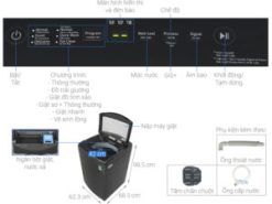 Máy giặt LG TurboDrum Inverter 12 kg T2512VBTB