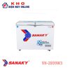 Tủ đông mát Sanaky VH-2899W3 220 lít Inverter 2 cánh 2 ngăn