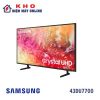 Tivi Samsung UA43DU7000 | Smart TV Crystal UHD 4K 43 Inch