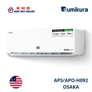 APS/APO-H092 OSAKA | Điều hòa Sumikura 9000BTU 2 chiều Inverter