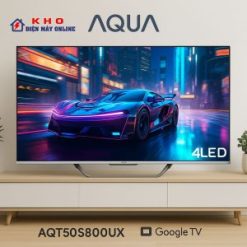 Tivi Aqua AQT50S800UX Google TV QLED 50 inch 4K