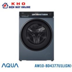 Máy giặt Aqua AW10-BD4377U1L(GN) | 10kg cửa ngang Inverter