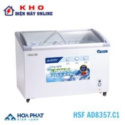Tủ đông trưng bày Hòa Phát HSF AD8357.C1 357 lít Inverter mặt kính