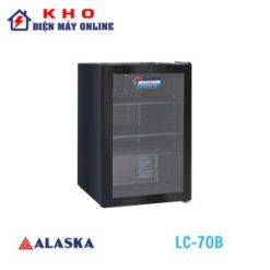 Tủ Mát Alaska LC-70B | 70 lít 1 cánh mini đen | Giá 4tr