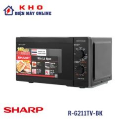 Lò vi sóng Sharp R-G211TV-BK 21 lít có nướng