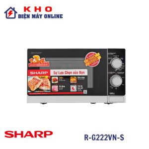 Lò vi sóng Sharp cơ R-G222VN-S 20 lít có nướng