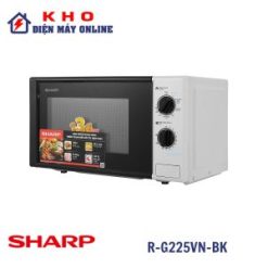 Lò vi sóng Sharp cơ R-G225VN-BK 20 lít có nướng