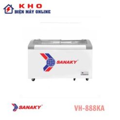 Tủ đông Sanaky VH-888KA 500 lít 1 ngăn 2 cánh lùa mặt kính
