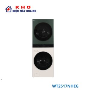 Tháp giặt sấy LG WT2517NHEG | Giặt 25kg - Sấy 17kg Inverter