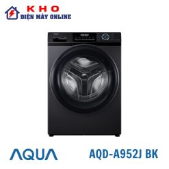 Máy giặt Aqua AQD-A952J BK 9.5kg lồng ngang Inverter