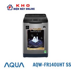 Máy giặt cửa trên Aqua AQW-FR140UHT SS 14kg