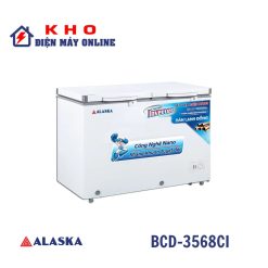 Tủ đông Alaska 221 lít BCD 3568CI 2 cửa Inverter