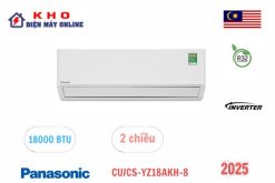 CU/CS-YZ18AKH-8 | Điều hòa Panasonic 2 chiều 18000BTU