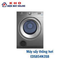 Máy sấy thông hơi Electrolux EDS854N3SB 8.5kg cửa ngang