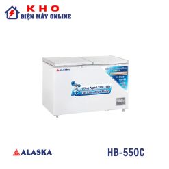 Tủ đông Alaska HB-550C | 1 ngăn 2 cánh 550 lít dàn đồng