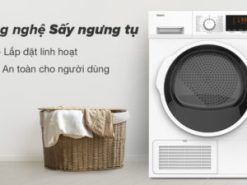 Máy sấy ngưng tụ 8 kg Galanz DC-80S5C - Đặc điểm và cơ chế sấy