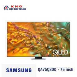 QA75Q80D | Smart tivi QLED Samsung 4K 75 inch model 2024