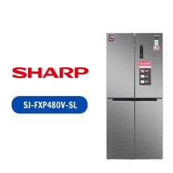 Tủ lạnh Sharp Inverter 401 lít SJ-FXP480V-SL 4 cánh