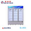 Tủ mát Alaska SL-14C3 1200L 3 cánh đứng Low-E