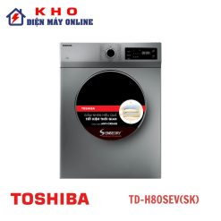 Máy sấy thông hơi Toshiba TD-H80SEV(SK) 7kg cửa ngang