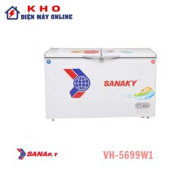 Tủ đông Sanaky VH-5699W1 560 lít 2 ngăn 2 cánh đông/mát