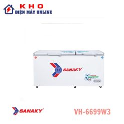 Tủ đông Sanaky VH-6699W3 | 485 lít Inverter 2 ngăn 2 cánh