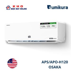 APS/APO-H120 OSAKA | Điều hòa Sumikura 12000BTU 2 chiều Inverter