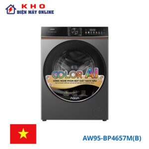 Máy giặt Aqua cửa ngang AW95-BP4657M(B) 9.5kg Inverter