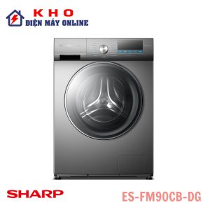 Máy giặt Sharp ES-FM90CB-DG 9kg cửa ngang 1 Máy giặt Sharp ES-FM90CB-DG 9kg cửa ngang