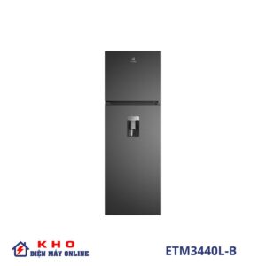 Tủ lạnh Electrolux ETM3440L-B 341 lít Inverter 2 cánh 1 Tủ lạnh Electrolux ETM3440L-B 341 lít Inverter 2 cánh