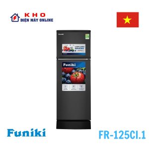Tủ lạnh Funiki 2 cánh FR-125CI.1 | 120 lít không đóng tuyết 1 Tủ lạnh Funiki 2 cánh FR-125CI.1 | 120 lít không đóng tuyết