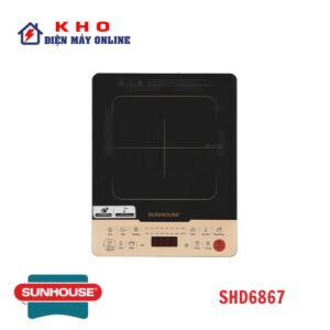 Bếp từ đơn Sunhouse SHD6867 lắp dương 1 vùng nấu 1 Bếp từ đơn Sunhouse SHD6867 lắp dương 1 vùng nấu