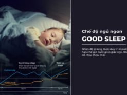 Điều hòa LG IEC24M2 24000 BTU 1 chiều Inverter 2026 3 Chế độ Good Sleep mang lại giấc ngủ trọn vẹn, thoải mái