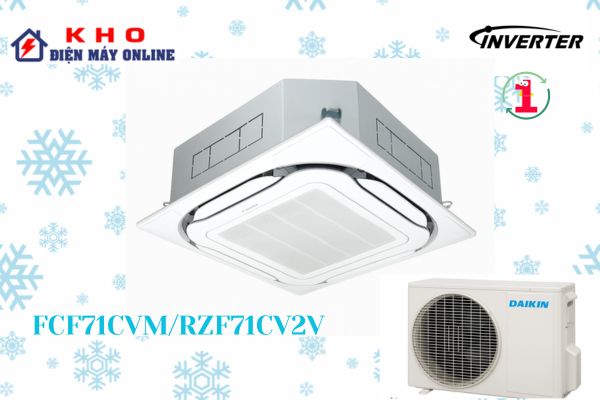 Âm Trần Daikin Inverter 1 Chiều FCF71CVM/RZF71CV2V 24000BTU 1 Âm Trần Daikin Inverter 1 Chiều FCF71CVM/RZF71CV2V 24000BTU