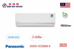 Điều hòa Panasonic 2 chiều CU/CS-YZ12AKH-8 Inverter