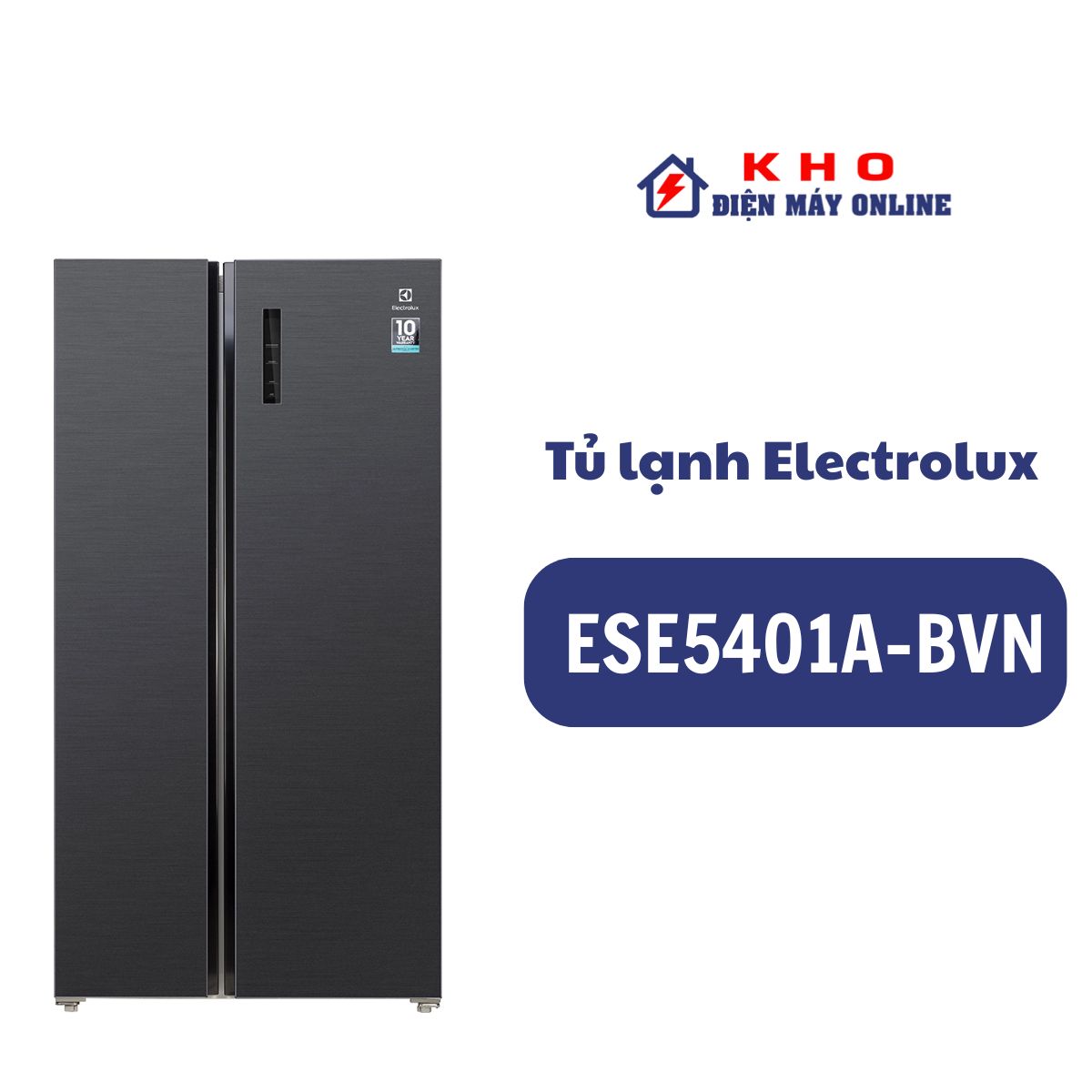 Tủ lạnh Electrolux ESE5401A-BVN Side by side 505 lít 1 Tủ lạnh Electrolux ESE5401A-BVN Side by side 505 lít