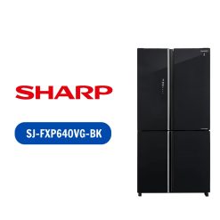 Tủ lạnh Sharp MultiDoor Inverter 572 lít SJ-FXP640VG-BK