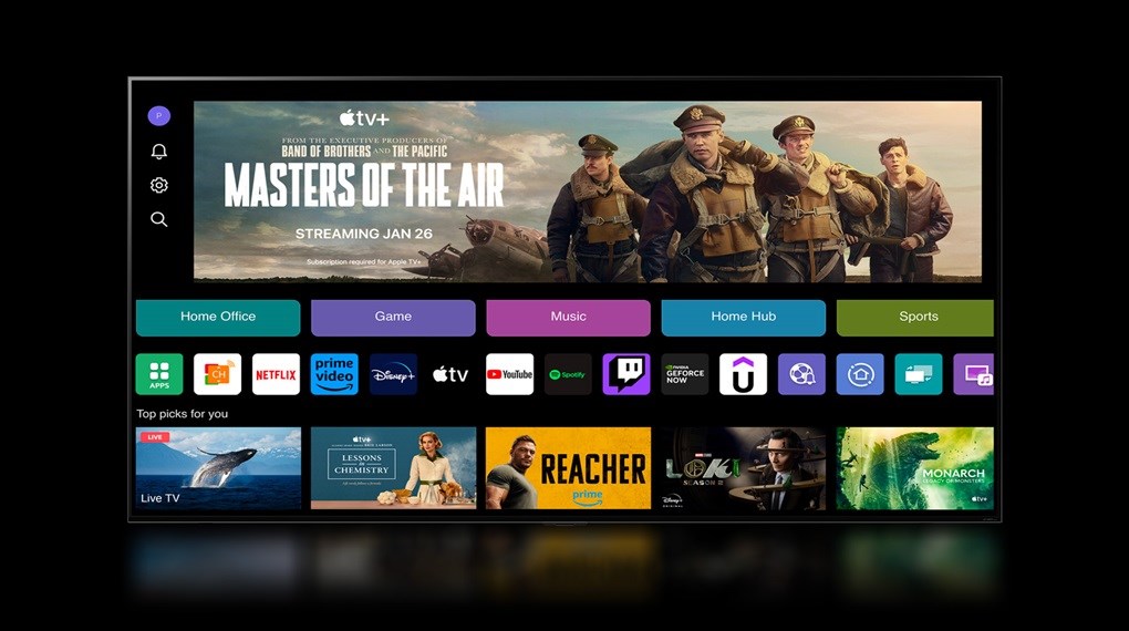 Smart Tivi LG 4K 43 inch 43UT8050PSB - Hệ điều hành Smart Tivi LG 4K 43 inch 43UT8050PSB - Hệ điều hành
