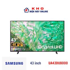 Tivi Samsung UA43DU8000 | Smart TV Crystal UHD 4K 43 Inch