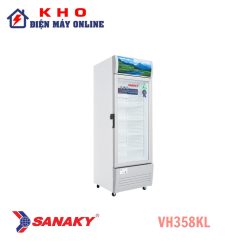 Tủ mát Sanaky VH-358KL 290 lít 1 cánh kính đứng, dàn nhôm