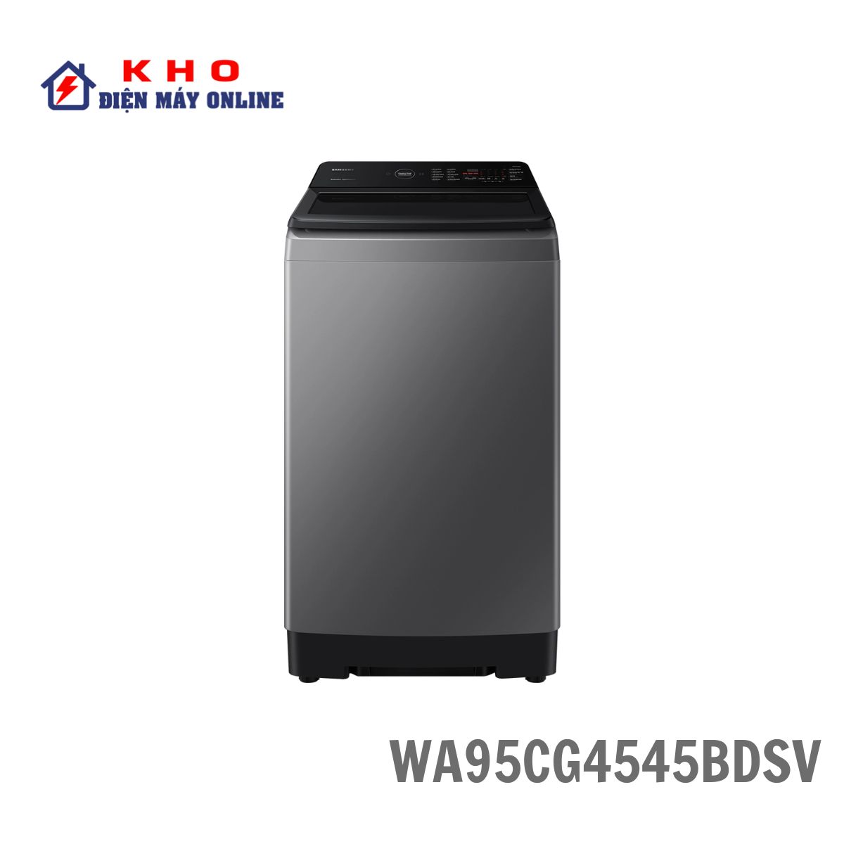 Máy giặt Samsung WA95CG4545BDSV 9.5 kg Inverter cửa trên 1 Máy giặt Samsung WA95CG4545BDSV 9.5 kg Inverter cửa trên