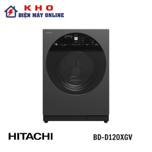 Máy giặt sấy cửa trước Hitachi BD-D120XGV 12kg Inverter 1 Máy giặt sấy cửa trước Hitachi BD-D120XGV 12kg Inverter