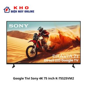 Google Tivi Sony K-75S25 75 inch 4K LED 1 Google Tivi Sony K-75S25 75 inch 4K LED
