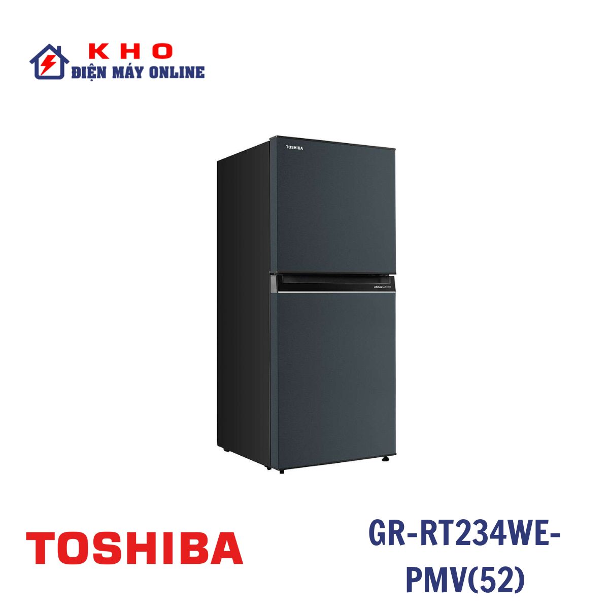 Tủ lạnh Toshiba GR-RT234WE-PMV(52) Inverter 180 lít 2 cửa 1 Tủ lạnh Toshiba GR-RT234WE-PMV(52) Inverter 180 lít 2 cửa