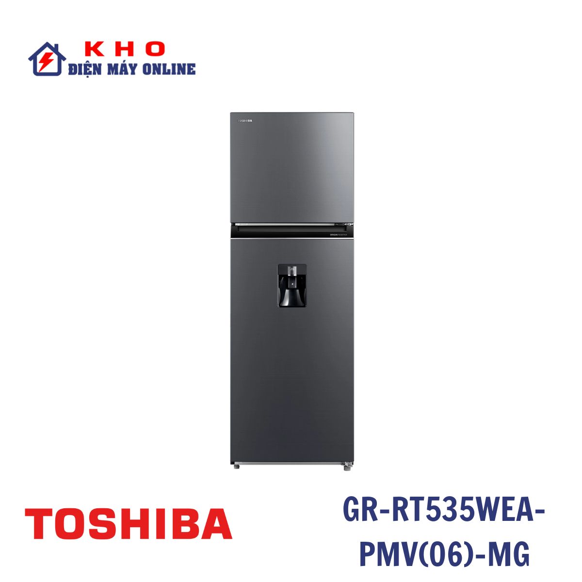 Tủ lạnh Toshiba Inverter 409 lít GR-RT535WEA-PMV(06)-MG 1 Tủ lạnh Toshiba Inverter 409 lít GR-RT535WEA-PMV(06)-MG