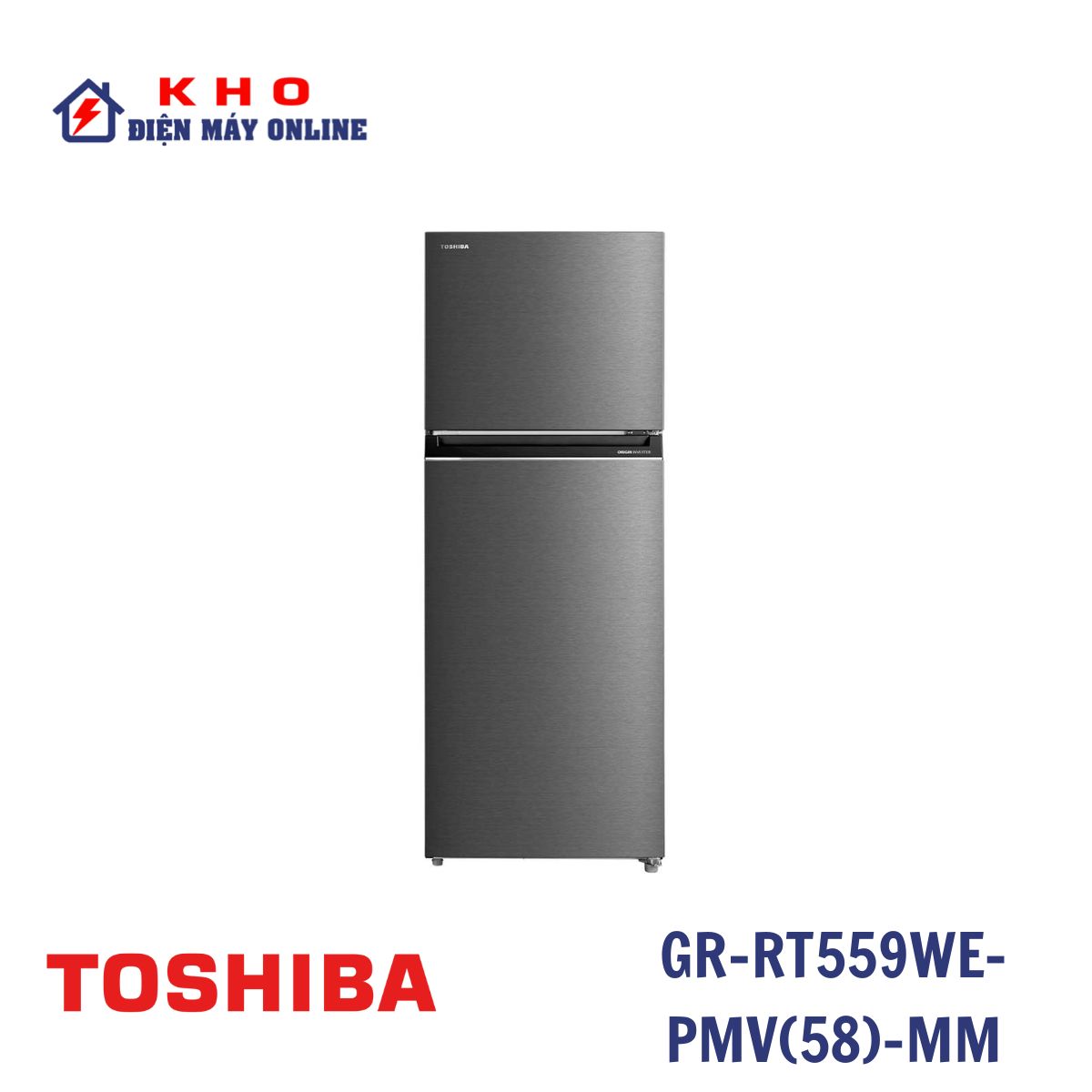 Tủ lạnh Toshiba GR-RT559WE-PMV(58)-MM Inverter 411 lít 1 Tủ lạnh Toshiba GR-RT559WE-PMV(58)-MM Inverter 411 lít